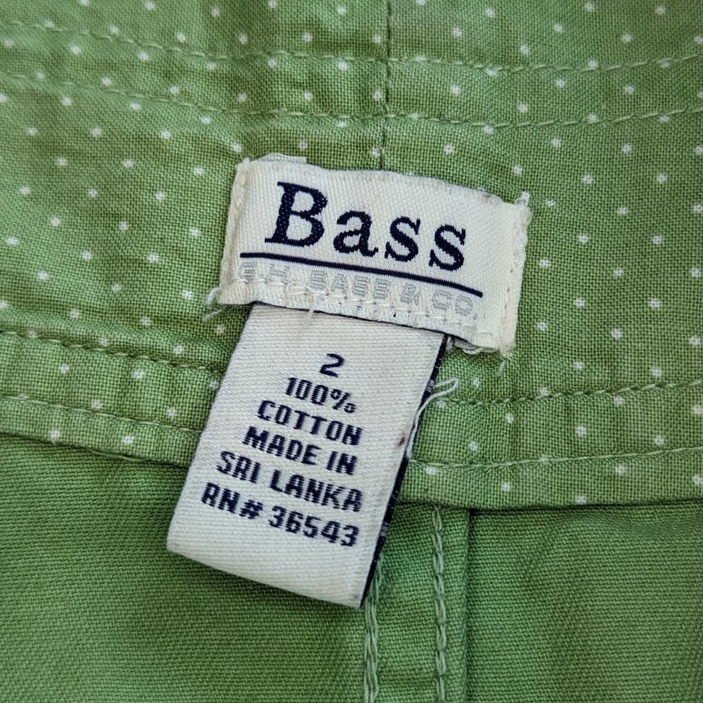 Vintage / Retro Cotton Canvas A Line Knee Length kirt w Cargo Style Back Pockets - Picture 5 of 6